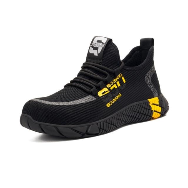 s series yellow safety shoes