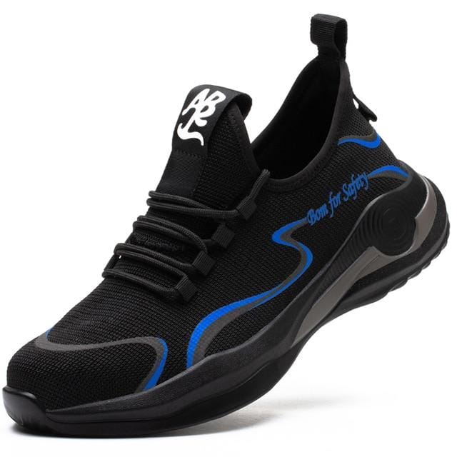 ab safety shoes blue